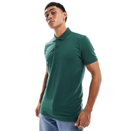 Polo Con Logo De Piqué Icon De Hollister de hombre de color Verde