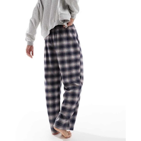 Pantalones De Pijama Azules A Cuadros Holgados De Hollister de hombre de color Azul