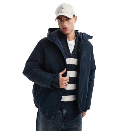 Chaqueta Aislante Con Detalle De Cremallera De Hollister de hombre de color Azul