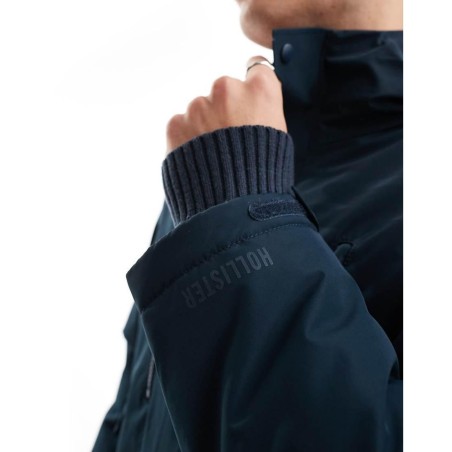 Chaqueta Aislante Con Detalle De Cremallera De Hollister de hombre de color Azul